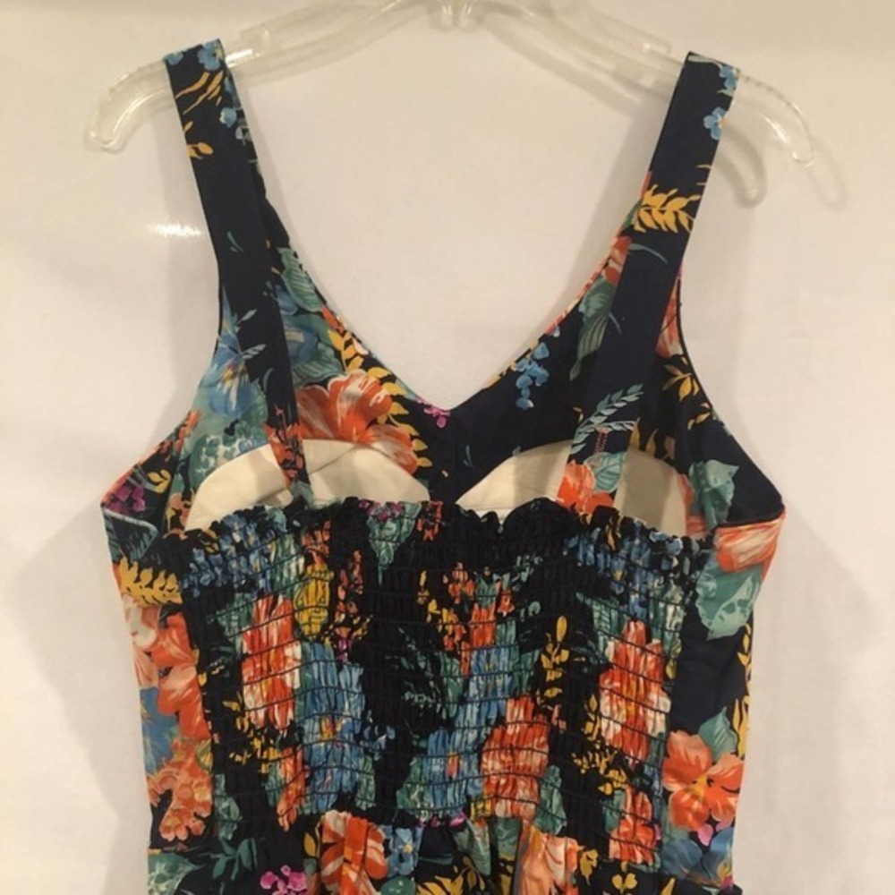 Fit Flare DashAbout 70's Retro Vintage Hawaiian Print Dress‎ - Picture 5 of 10